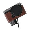Panasonic LUMIX S9 Litchi Texture PU Leather Camera Case (Coffee) - 2