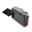 Panasonic LUMIX S9 Litchi Texture PU Leather Camera Case (Coffee) - 4