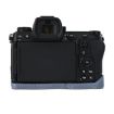 Nikon Z6III Blue Litchi Texture PU Leather Camera Half Case - 3