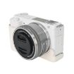 Sony ZV-E10 White Litchi Texture PU Leather Camera Half Case - 4