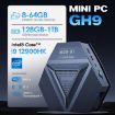 GXMO GH9 Mini PC, Intel i9, 32GB+1TB, Windows 11 (US Plug) - 3