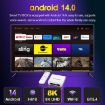 H96 Max H618 Plus Android 14 Smart TV Box 4GB/32GB EU Plug - 4