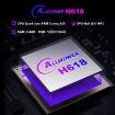 H96 Max H618 Plus Android 14 Smart TV Box 4GB/32GB EU Plug - 5