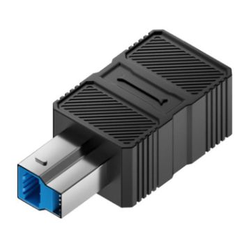USB-B 3.0 Adapter: Male to USB Female for Printer/Drive/PC - 1