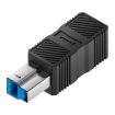 USB-B 3.0 Adapter: USB-B Male to Type-C Female for Printer/Drive - 1