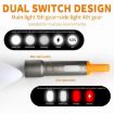 X723 Waterproof Aluminum Alloy Flashlight with Zoom and White Laser - 4