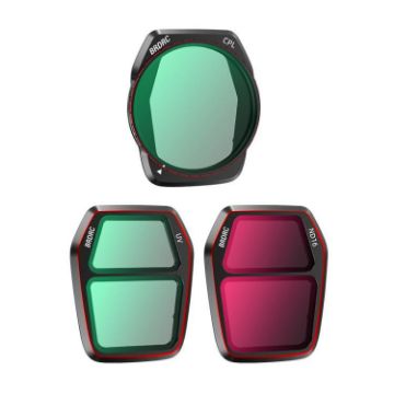 DJI Air 3S BRDRC Camera Lens Filter: 3 in 1 CPL UV ND16 - 1