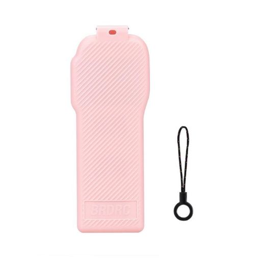 BRDRC Twill-Textured Pink ABS Case for DJI OSMO Pocket 3 - 1