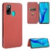 Ulefone Note 9P Brown TPU+PC+PU Leather Case w/ Card Slot & Lanyard - 1