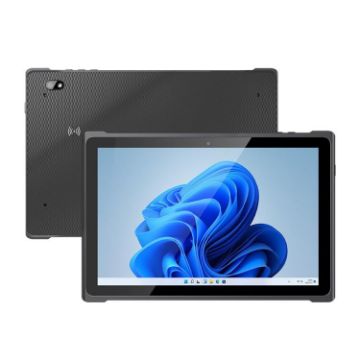 QCOM W1019 Windows 11 Pro Tablet, 10.1" 8GB+128GB, 4G, EU Plug (Black) - 1