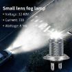 9006 8.5W 12-60V Lime Light Car Fog Light Bulb Pair - 3