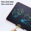 40" Gold/Green Rechargeable LCD Drawing Board for Kids - 6