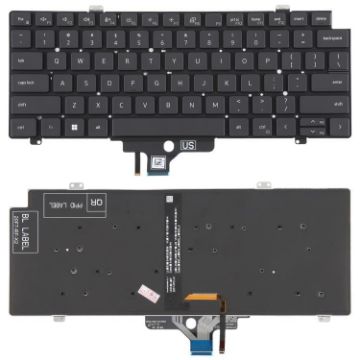 Backlit Laptop Keyboard for Dell Latitude 7420 5420 (US Version) - 1