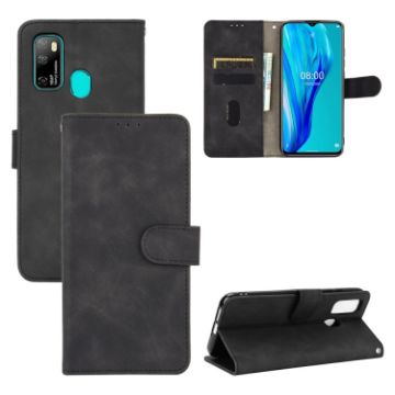 Ulefone Note 9P Black PU Leather Case with Card Slots & Holder - 1