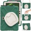 Samsung Galaxy Tab Active5 Pro Case with Holder & Strap, Emerald Green - 1