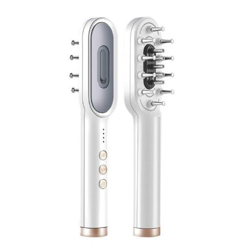 EMS Micro-current IPL Hair Care Massage Comb - K-SKIN KD3806 White - 1
