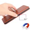 Ulefone Note 9P Brown Flip Case with Card Slot - TPU+PC+PU Leather - 6