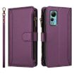 Ulefone Note 14 Leather Case: Magnetic Closure, 9 Card Slots, Purple - 2
