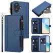 Ulefone Note 21 Leather Case, Magnetic Closure, 9 Slots, Dark Blue - 1