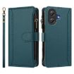 Ulefone Note 21 Dark Green Leather Case, 9 Slots, Hand Strap - 2