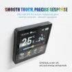 BHT-2005GA Black Smart Thermostat with 4" Screen for Water Heating - 3