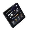 Two Channel Smart Thermostat with WiFi & 4" Screen - Black - 1