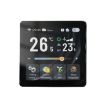 Two Channel Smart Thermostat with WiFi & 4" Screen - Black - 2