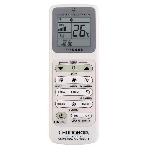 Universal CHUNGHOP K-1068E AC Remote Control with Torch - 1