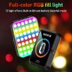 W80 RGB Light: Multifunctional Portable Magnetic Fill Light - 5