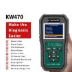 KONNWEI KW470 OBD2 Scan Tool for Ford - 2.8" Color Screen (Black Green) - 3