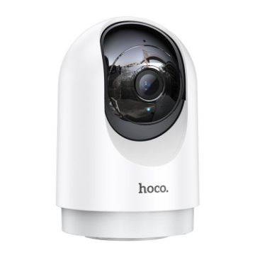 hoco D1 3MP 2.4G WiFi Indoor PTZ HD Camera (EU Plug) - 1