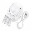 hoco D2 3MP IP65 Outdoor PTZ HD Camera with UK Plug WiFi 2.4G - 5