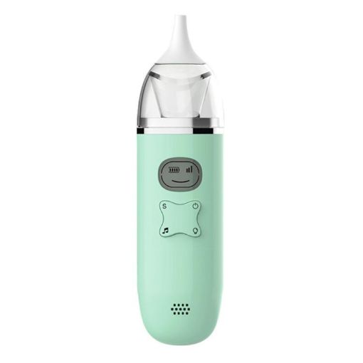 FY-B201 USB Rechargeable Electric Nasal Aspirator for Babies (Green) - 1