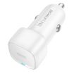 BOROFONE BZ34A White PD20W Type-C Car Fast Charger - 1