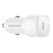 BOROFONE BZ34A White PD20W Type-C Car Fast Charger - 2
