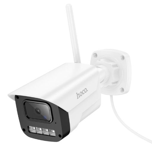 hoco D4 2MP Outdoor HD WiFi Bullet Camera with EU Plug - 1