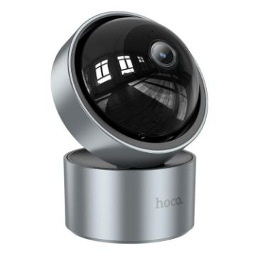 Hoco D5 3MP Indoor PTZ HD Camera, 2.4G WiFi, IP54, US Plug - 1
