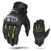 SOMAN MG21 Green Sheepskin Carbon Fiber Off-road Motorcycle Gloves M - 1