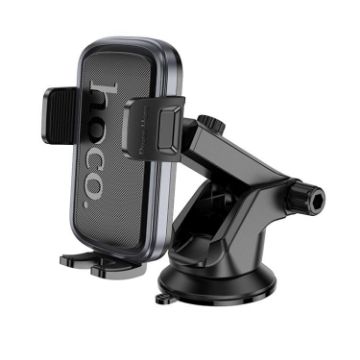 hoco H79 Vista Car Phone Holder (Black Grey) - 1