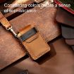 Volvo XC60/XC90/S90 6-Button Cowhide Car Key Cover (Black) - 6