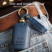 Kia Carnival SX Hallmo E171 Blue Cowhide Key Cover - 6