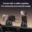 Yesido C272 360 Rotating Car Console Phone Holder - Black - 6