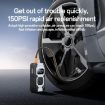 Yesido VC12 7800mAh Cordless Tire Inflator and Air Pump (Black) - 4