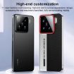 Xiaomi 13 Ultra Camera Design Leather PC Phone Case (Black) - 2