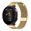 Gold Milanese Metal Buckle Watch Band for Garmin Forerunner 20mm - 1