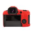 Canon EOS R5 Mark II Glossy Red Silicone Protective Case - 2