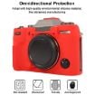 FUJIFILM X-T50 Red Glossy Soft Silicone Protective Case - 3