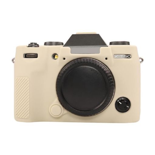 FUJIFILM X-T50 White Glossy Soft Silicone Protective Case - 1