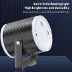Mini LED Stage Laser Light - Cylindrical Starry Lamp + Remote (Black) - 4
