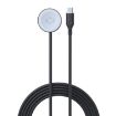 Type-C Charging Cable & Wireless Charger for Apple Watch (Black) - 1